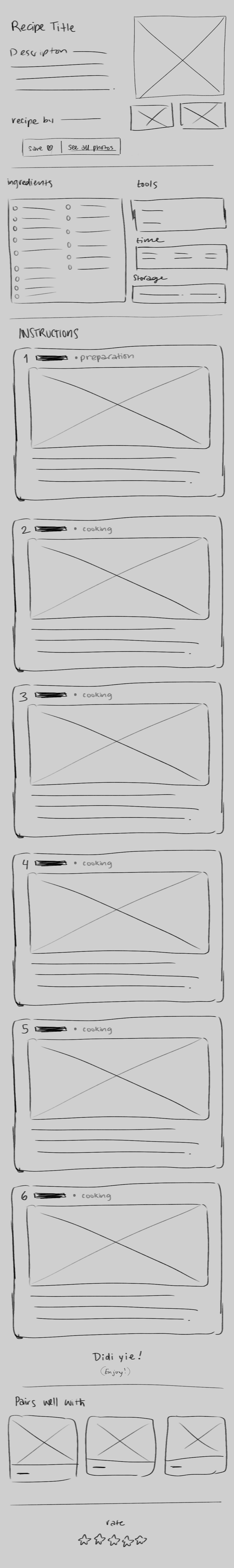 desktop lofi wireframe